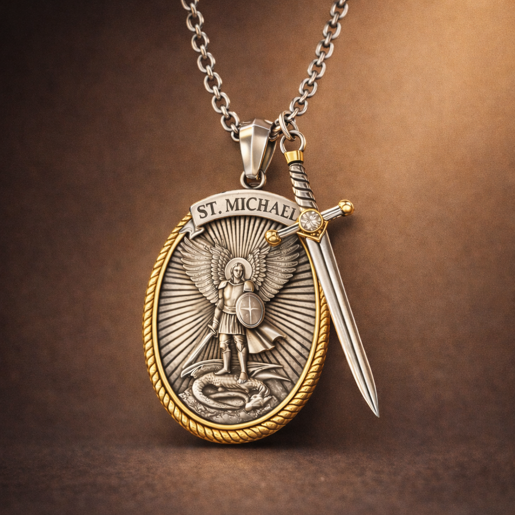 BENDITA CADENA DE SAN MIGUEL PROTECTOR