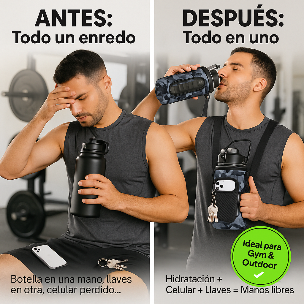Funda de Termo Para el GYM Carga todo EN UNO
