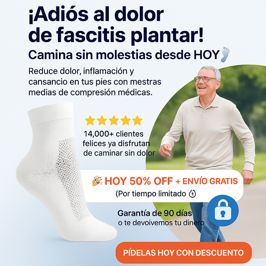 Medias de Compresión para Dolores de Pies