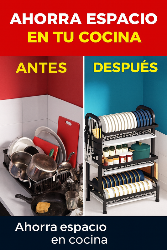 Escurridor De Meson 3 Niveles para Platos