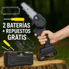 Mini Sierra Portátil + 2 Baterías y Repuestos Gratis