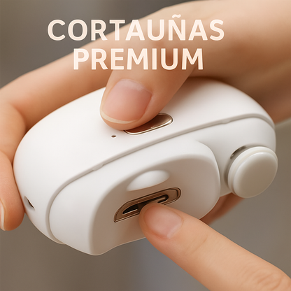 Cortauñas Eléctrico 2 en 1 con Luz