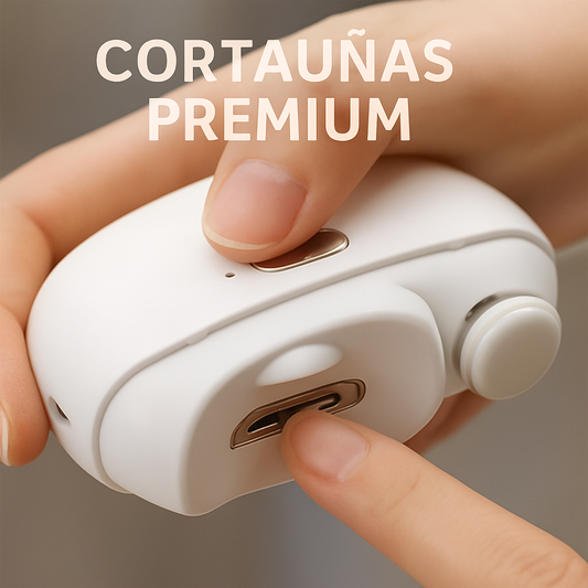 Cortauñas Eléctrico 2 en 1 con Luz